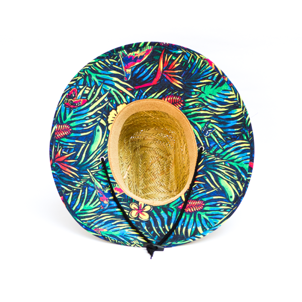 SOMBRERO DE PAJA TROPICAL - Imagen 3